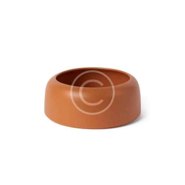 Ceramic Bowl - Brown, 4 L